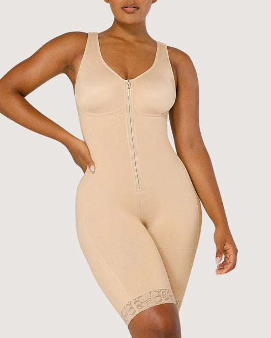 PureShape Zip BodySuit - Bodyshort avec fermeture éclair